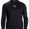 Bauer Neck Protector Long Sleeve Top Senior -Hockey Discount Store 1059577 BLK 2776