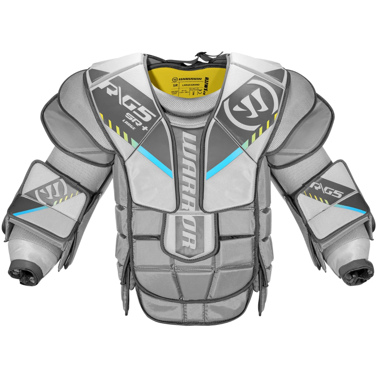 Warrior Ritual G5 SR+ Senior Goalie Chest Protector 3 Warrior Ritual G5 SR+ Senior Goalie Chest Protector