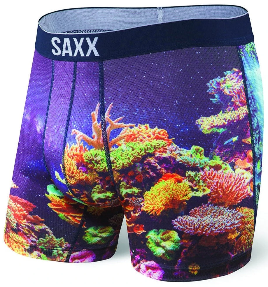 SAXX Volt Boxer Brief Galactic Coral 3 SAXX Volt Boxer Brief Galactic Coral